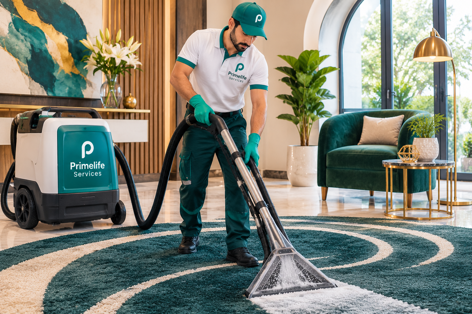 Carpet cleaning in Riyadh