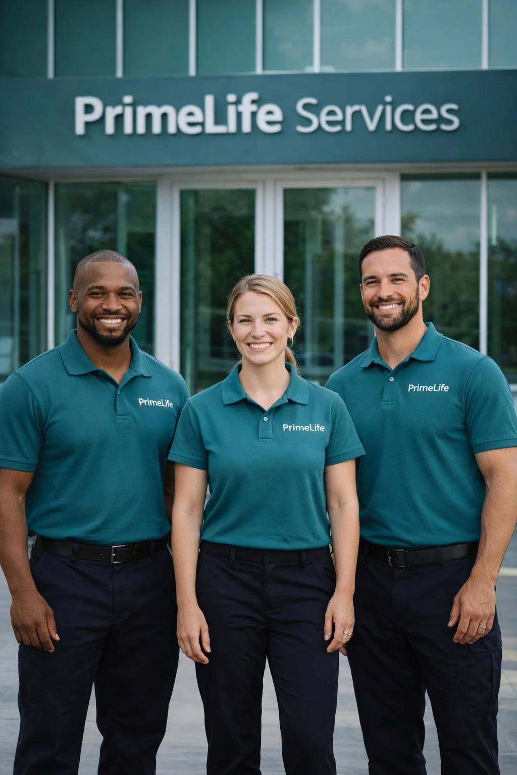 PrimeLife Services cleaning team
